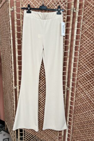 Broek "Flared" - Beige