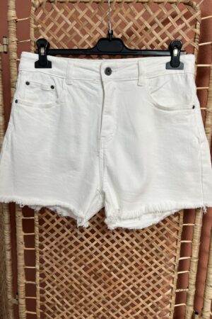 Short 'Jeans' - Wit