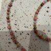 Armbandje kraaltjes - Roze/goud - Afbeelding 2