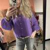 Blouse 'Floor' - Paars