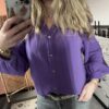 Blouse 'Floor' - Paars - Afbeelding 3
