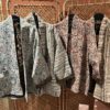 Jasje 'Kimono' - Blauw/Roze bloem - Afbeelding 4