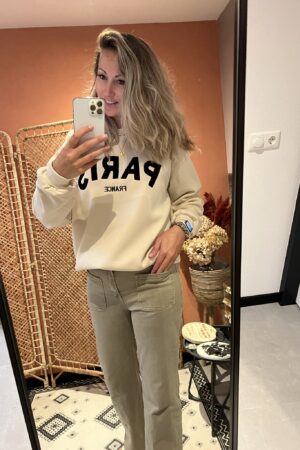 Sweater 'Paris' - Beige