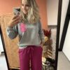 'Self Love Club' Trui - Licht grijs - Afbeelding 2