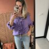 Strikvestje - Paars/Blauw/Roze/Beige - Afbeelding 8