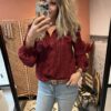 Blouse Mae - Bordeaux - Afbeelding 2