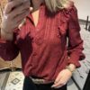 Blouse Mae - Bordeaux - Afbeelding 3