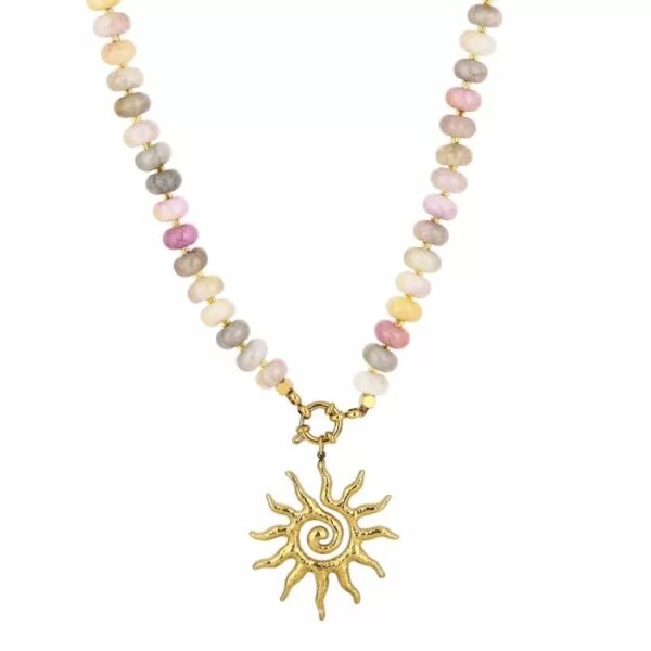 Ketting 'Zon' - Multicolour - Afbeelding 2