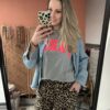 Spijkerblouse (oversized) - Licht blauw - Afbeelding 3