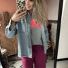 Spijkerblouse (oversized) - Licht blauw - Afbeelding 7
