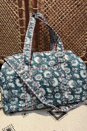 Weekend/Sporttas - Groenblauw