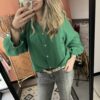 Blouse 'Floor' - Groen
