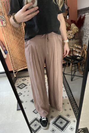 Broek 'Suus' - Taupe