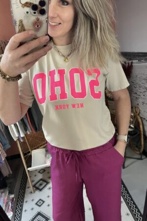 T-shirt SOHO - Beige