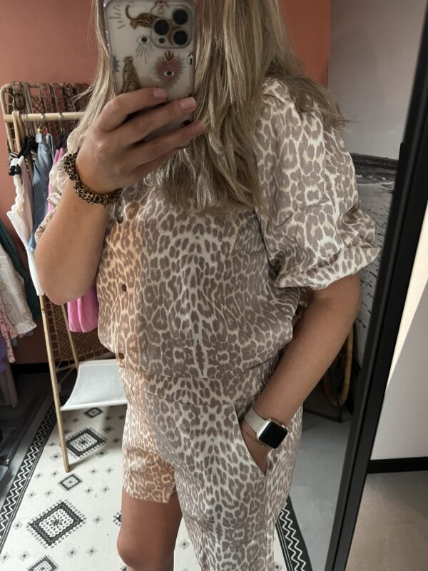 Blouse 'Panter light' - Afbeelding 5