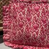 Quilt shopper bag - Roze/wit ruffle - Afbeelding 2