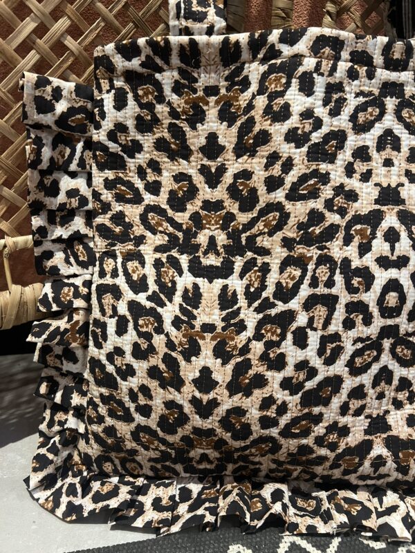Quilt shopper bag - Panter ruffle - Afbeelding 2