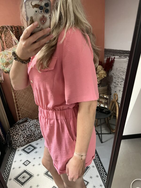 Playsuit - Coral/Roze - Afbeelding 2