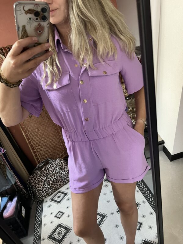 Playsuit - Coral/Roze - Afbeelding 3
