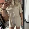 Playsuit - Beige