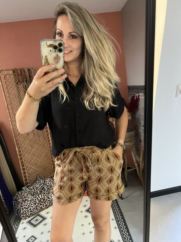 Blouse - Zwart
