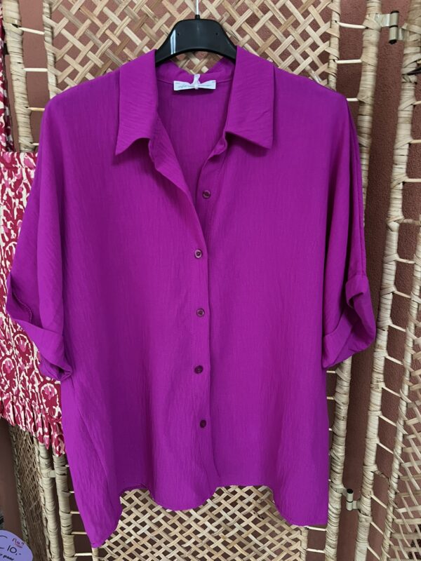Blouse - Magenta - Afbeelding 2