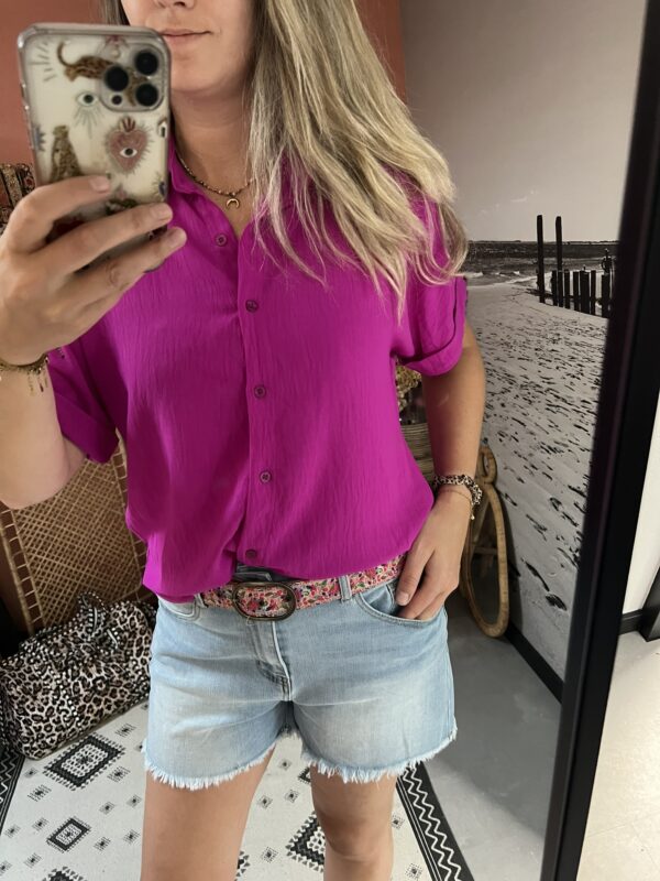 Blouse - Magenta - Afbeelding 3