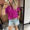 Blouse - Magenta