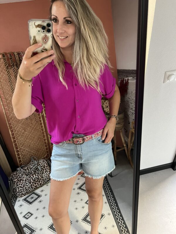 Blouse - Magenta