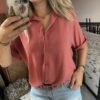 Blouse - Oudroze - Afbeelding 2
