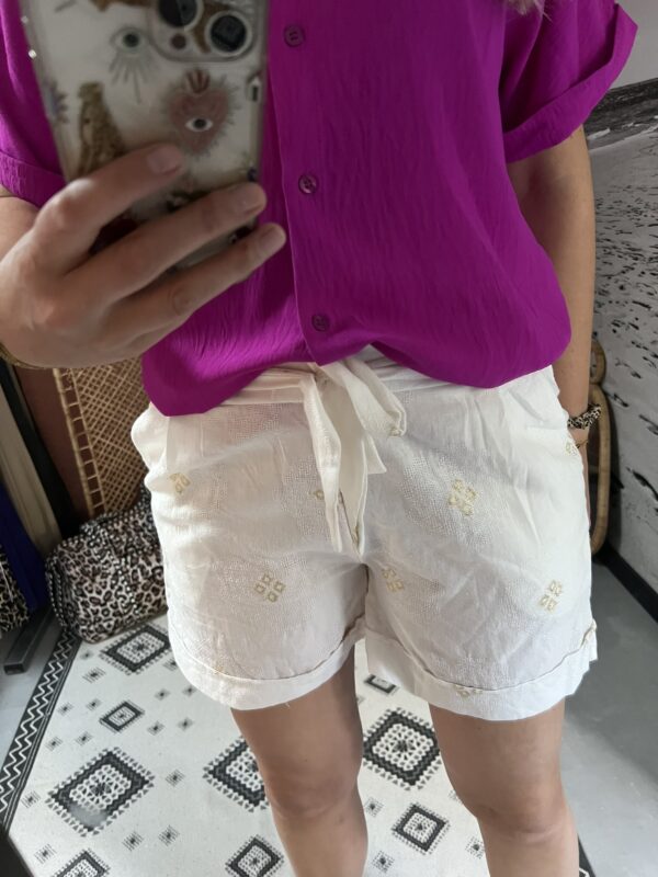Short - Wit/Goud