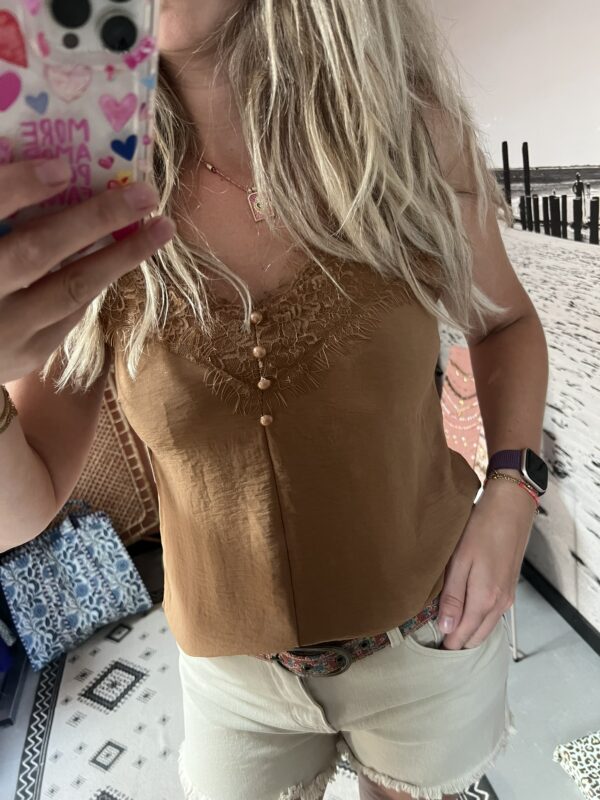 Top 'Holiday' - Taupe