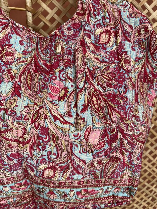 Tas 'Summertime' - Multicolour rood/blauw - Afbeelding 2
