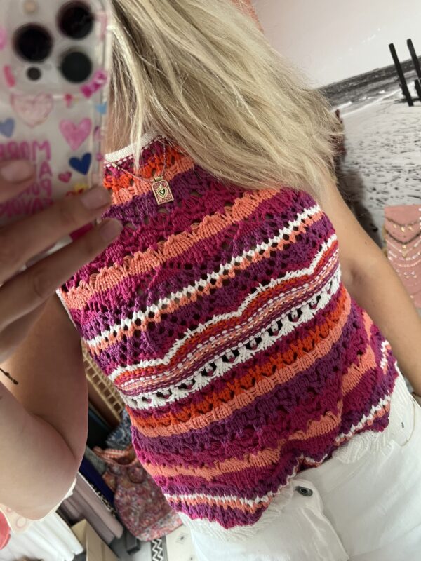 Top 'Lois' - Multicolour - Afbeelding 3