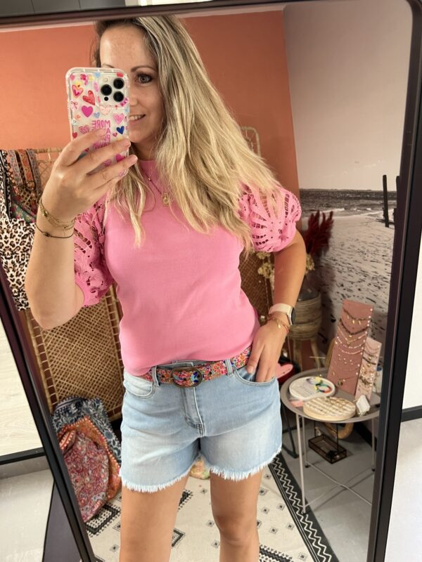 Top 'Ilse' - Roze - Afbeelding 4