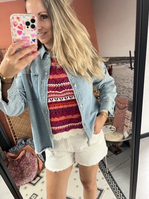 Top 'Lois' - Multicolour - Afbeelding 5