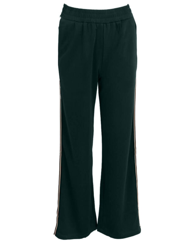 Broek 'Stripe' Azzurro - Donkergroen - Afbeelding 4