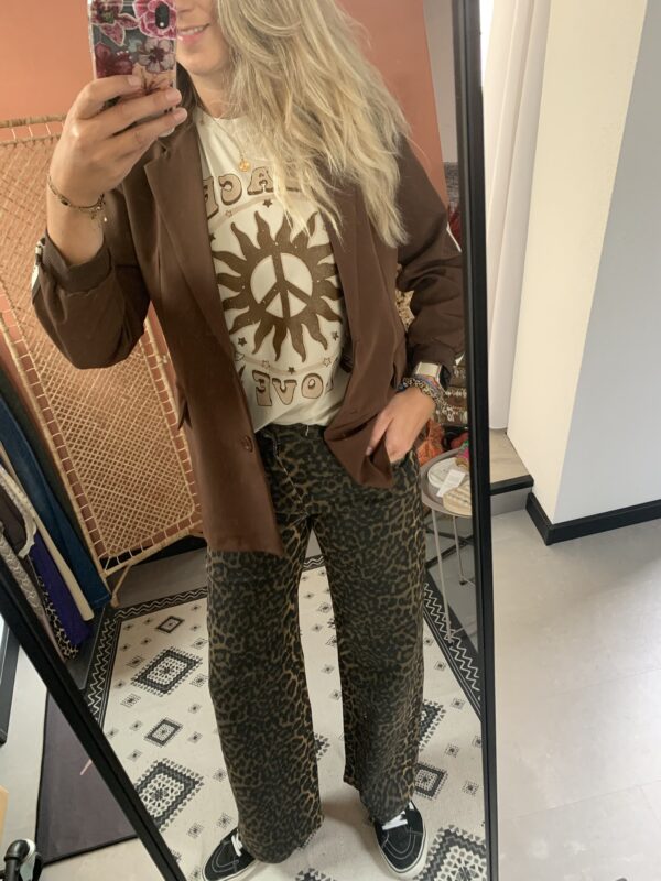 Panter jeans Azzurro - Bruin