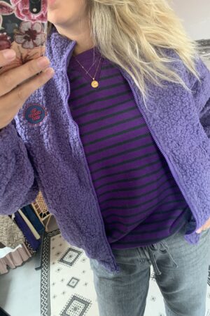 Jas/vest 'Luna' - Lila/Paars