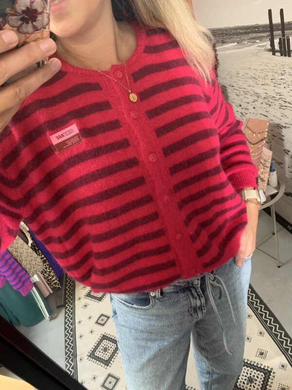 Cardigan Lala - Fuchsia