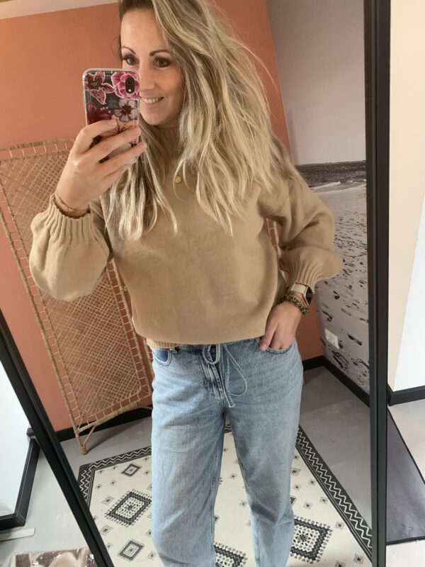 Truitje 'Paris' - Beige - Afbeelding 5