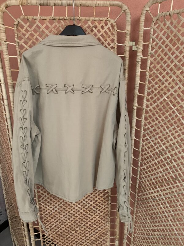 Veterjack - Beige - Afbeelding 4