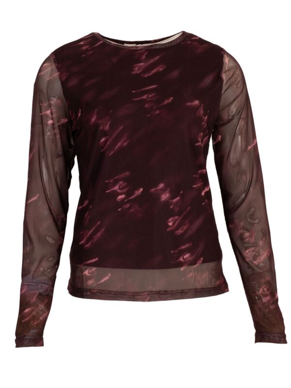 Cardigan gilet - Dark red - Afbeelding 5