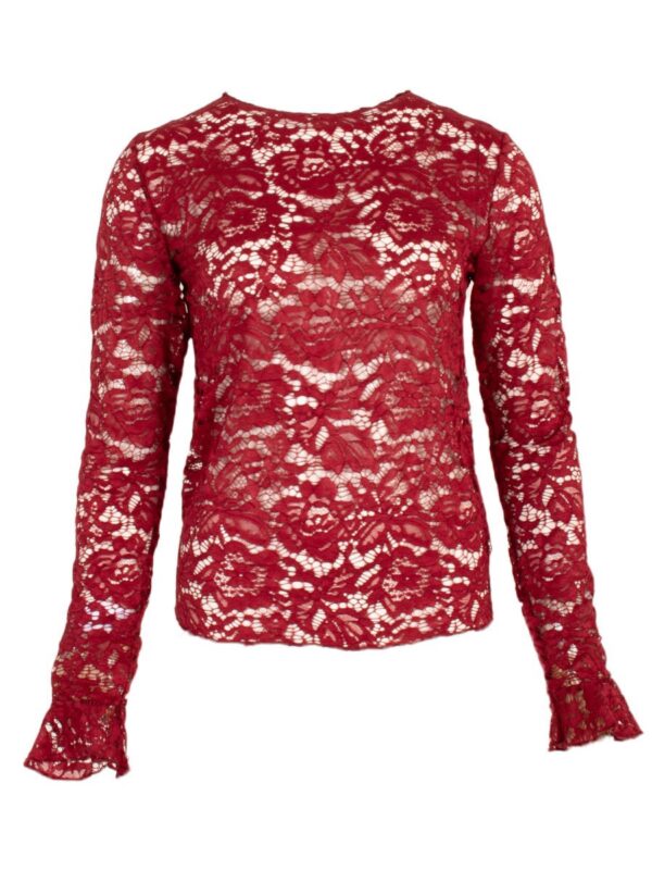 Cardigan gilet - Dark red - Afbeelding 6