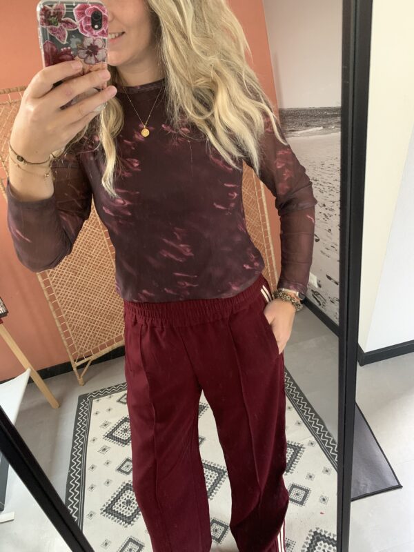 Red pants - Bordeaux - Afbeelding 3
