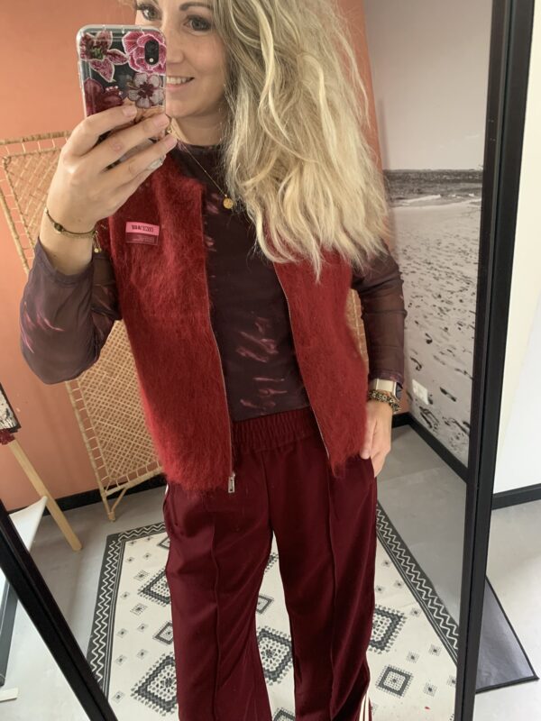 Red pants - Bordeaux - Afbeelding 4