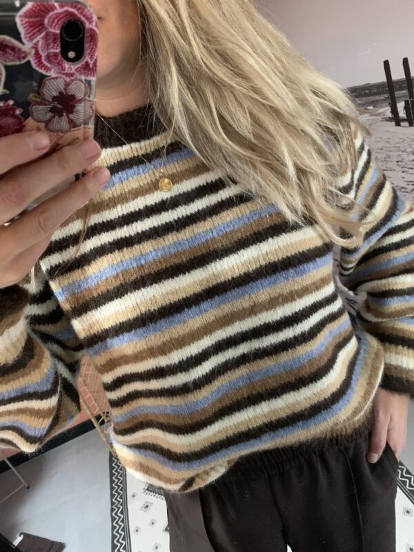Trui Miek - Brown/Taupe/Blue - Afbeelding 7