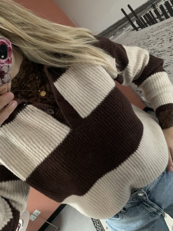 Trui Tessa - Brown/Beige - Afbeelding 3