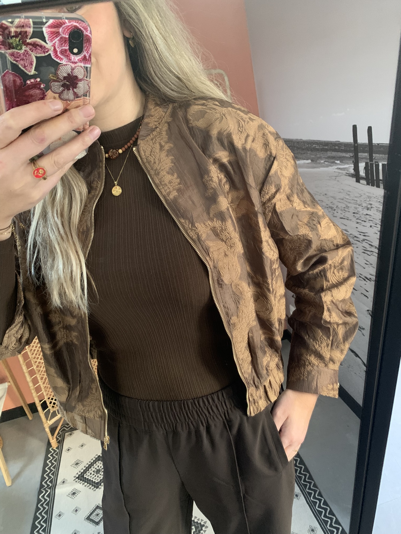 Bomber Jess - Bruin - Afbeelding 4