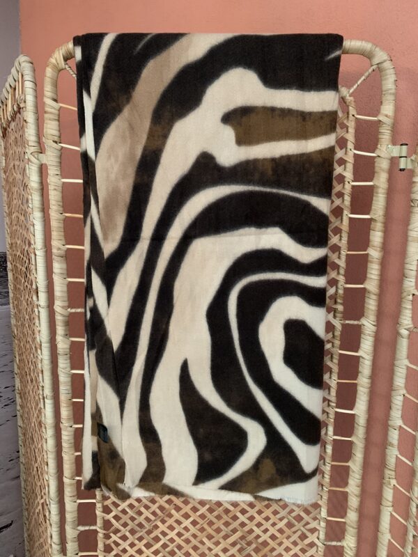 Sjaal Zebraprint - Brown/Beige